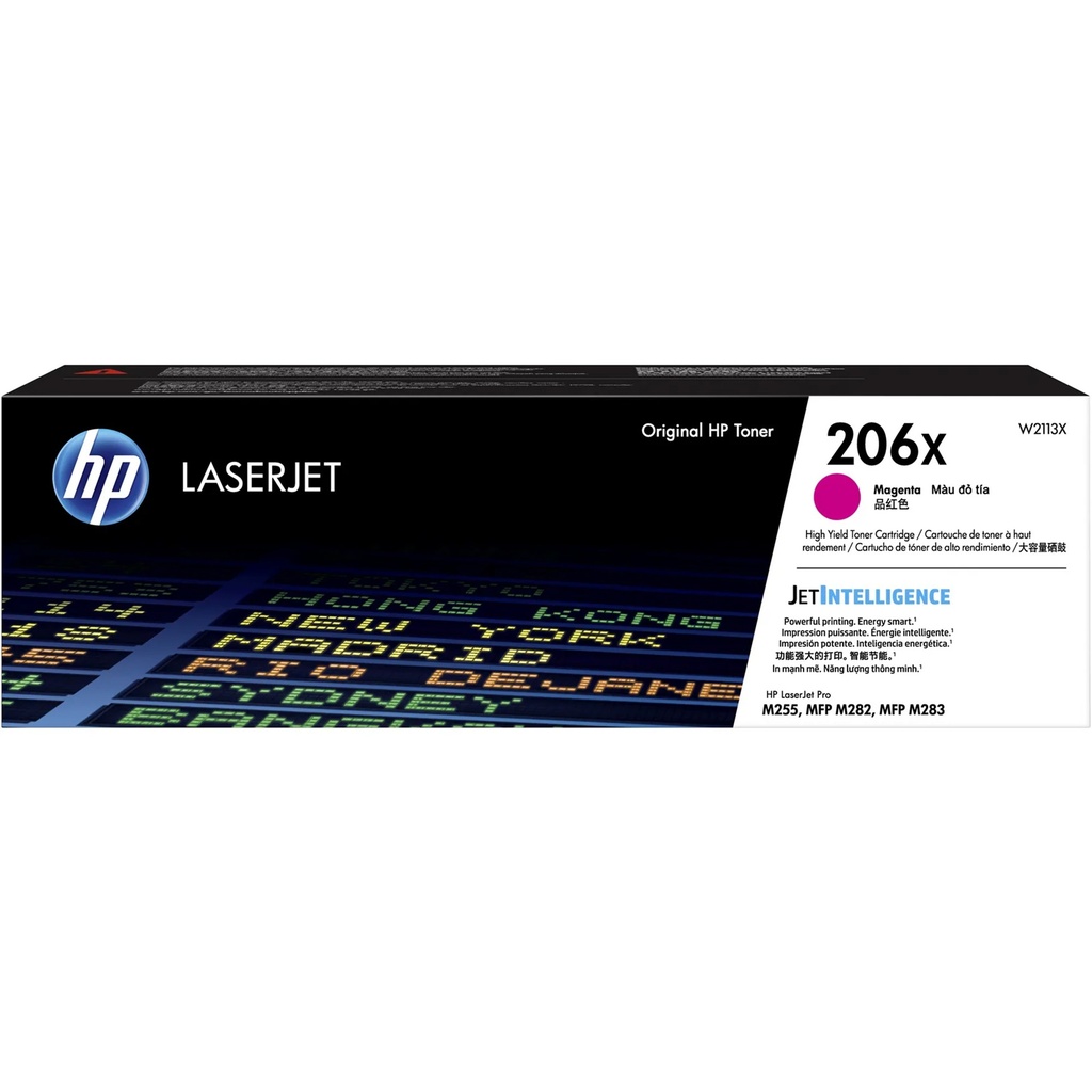 HP 206X MAGENTA LASERJET TONER CARTRIDGE