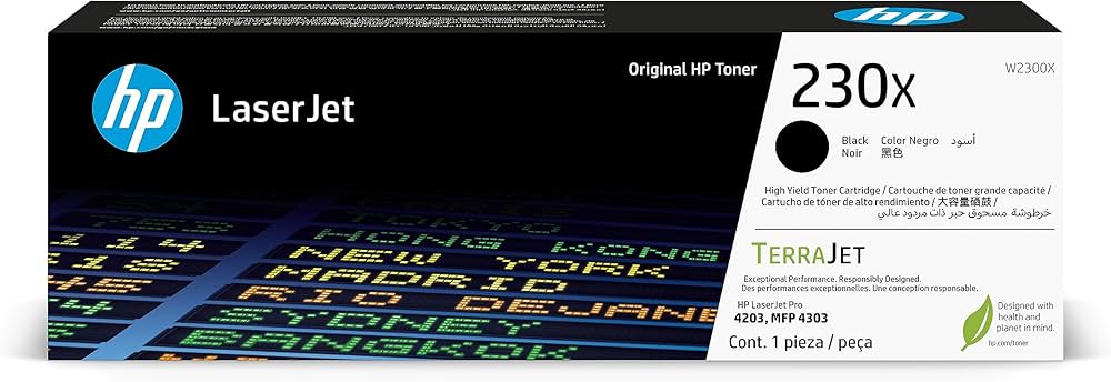 HP 230X Black Original LaserJet Toner Cartridge