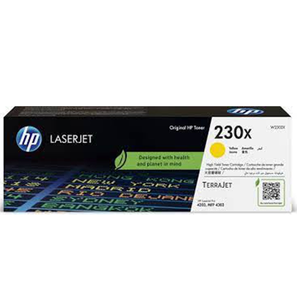 HP 230X YELLOW ORIGINAL LASERJET TONER