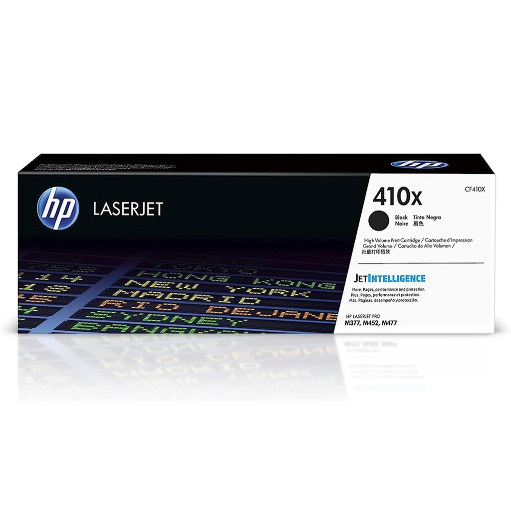 HP 410X BLACK LASERJET TONER CARTRIDGE