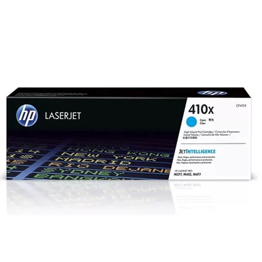 [S-CF411X] HP 410X CYAN LASERJET TONER CARTRIDGE