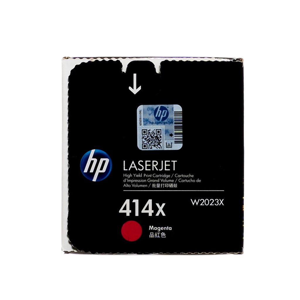 HP 414X MAGENTA ORIGINAL LASERJET TONER