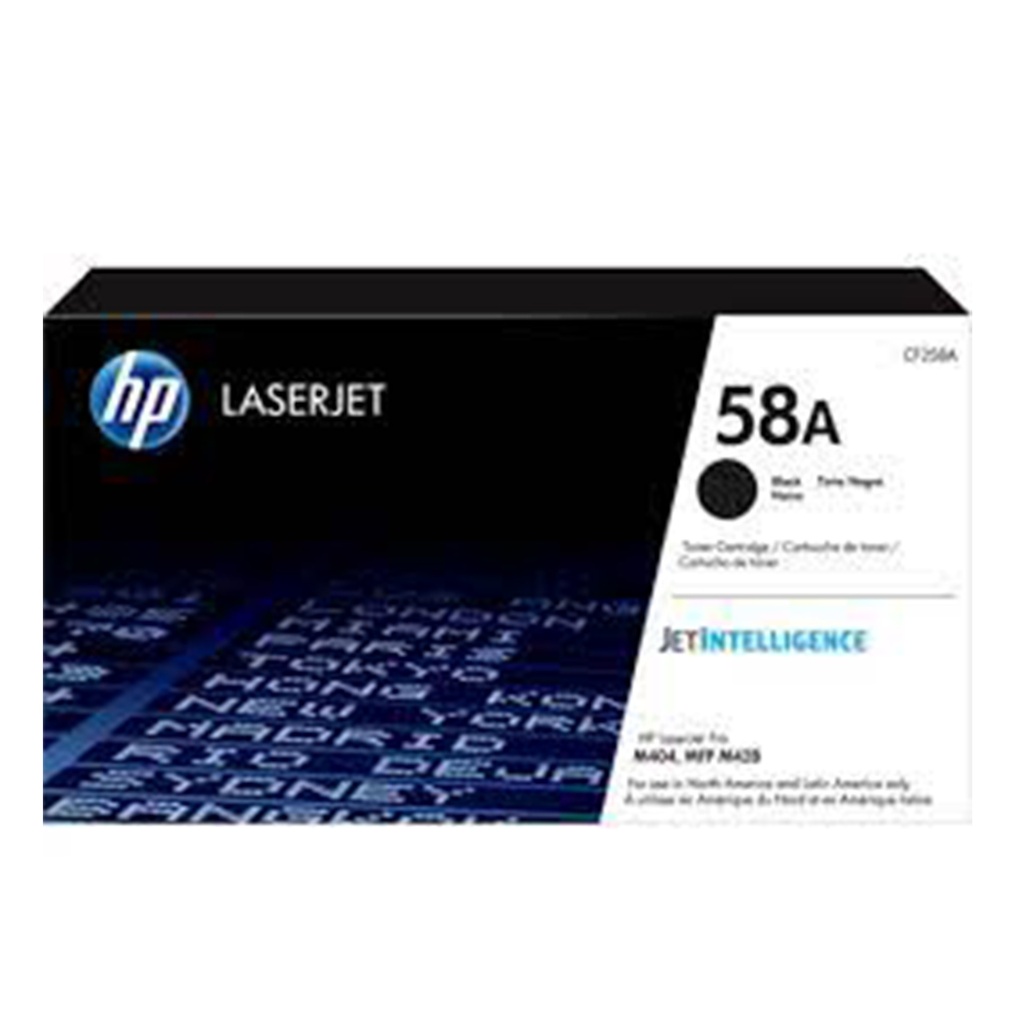 HP 58A Black Toner Cartridge