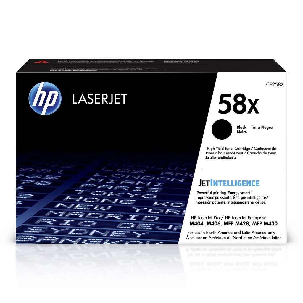 HP 58X Black Toner Cartridge