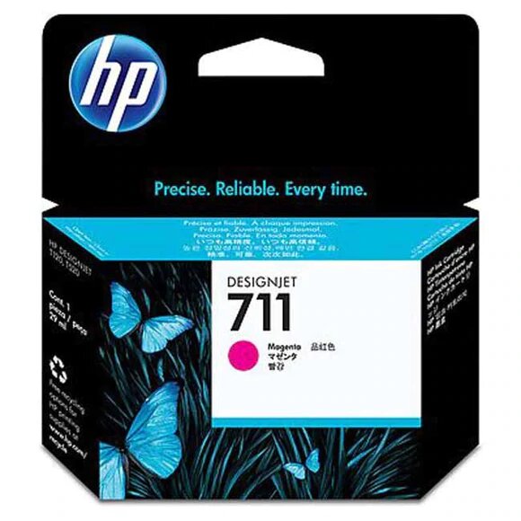 HP 711 29-ML MAGENTA INK CARTRIDGE  HP T120/ T520