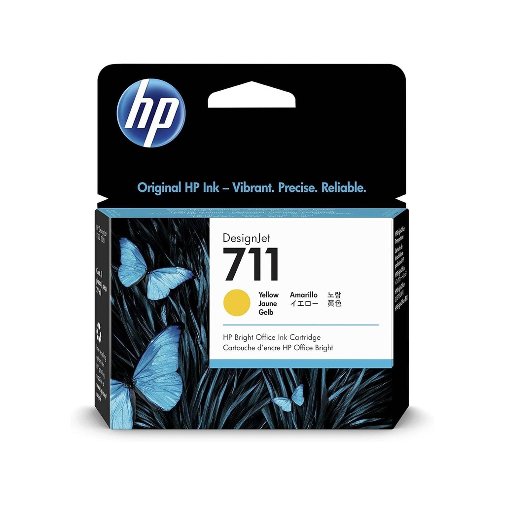 HP 711 29-ML YELLOW INK CARTRIDGE HP T120/ T520