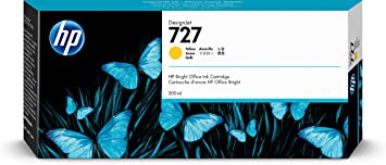 [S-F9J78A] HP 727 300ML YELLOW INK CARTRIDGE