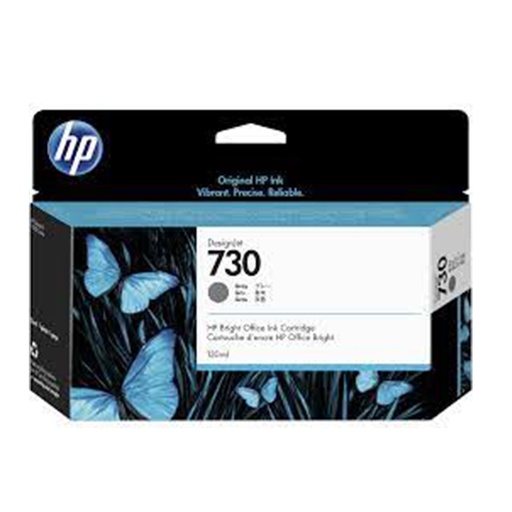 [S-P2V66A] HP 730 130ML GRAY INK CRTG