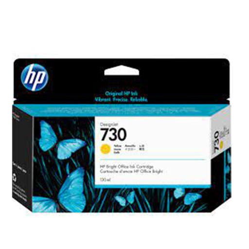 [S-P2V64A] HP 730 130ML YELLOW INK CARTRIDGE