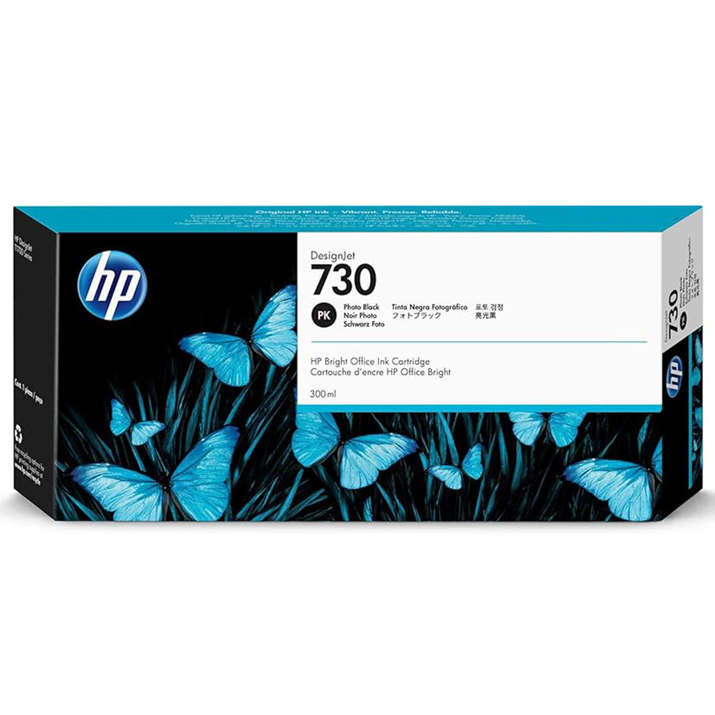 HP 730 300ML PHOTO BLACK INK CRTG