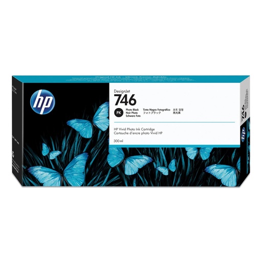 [S-P2V82A] HP 746300-ML PHOTO BLAC DESIGNJET INK CARTRIDGE