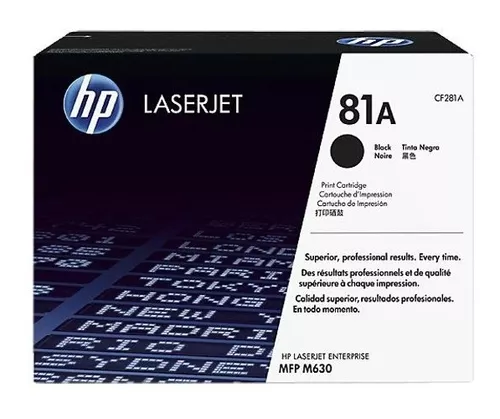 HP 81A BLACK LASERJET TONER CARTRIDGE