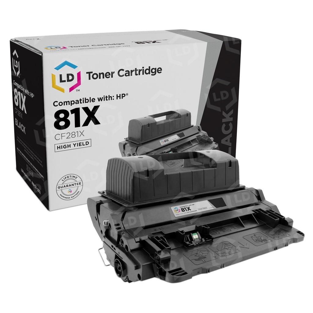 HP 81X BLACK TONER CARTRIDGE