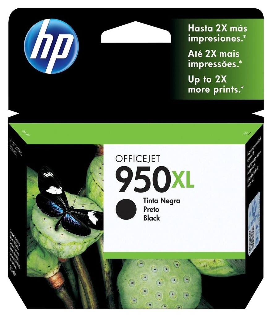 HP 950XL BLACK INK CARTRIDGE