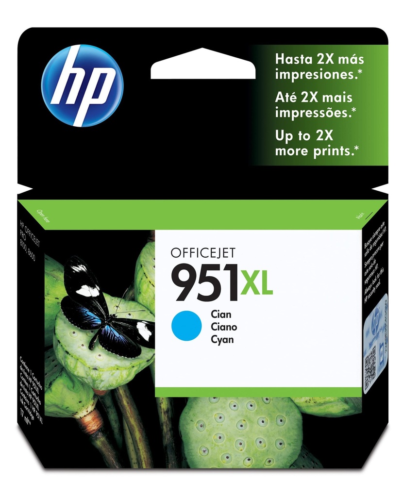 HP 951XL CYAN  INK CARTRIDGE