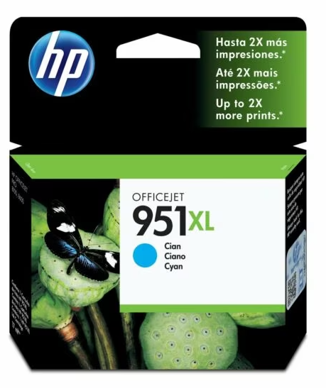HP 951XL CYAN  INK CARTRIDGE