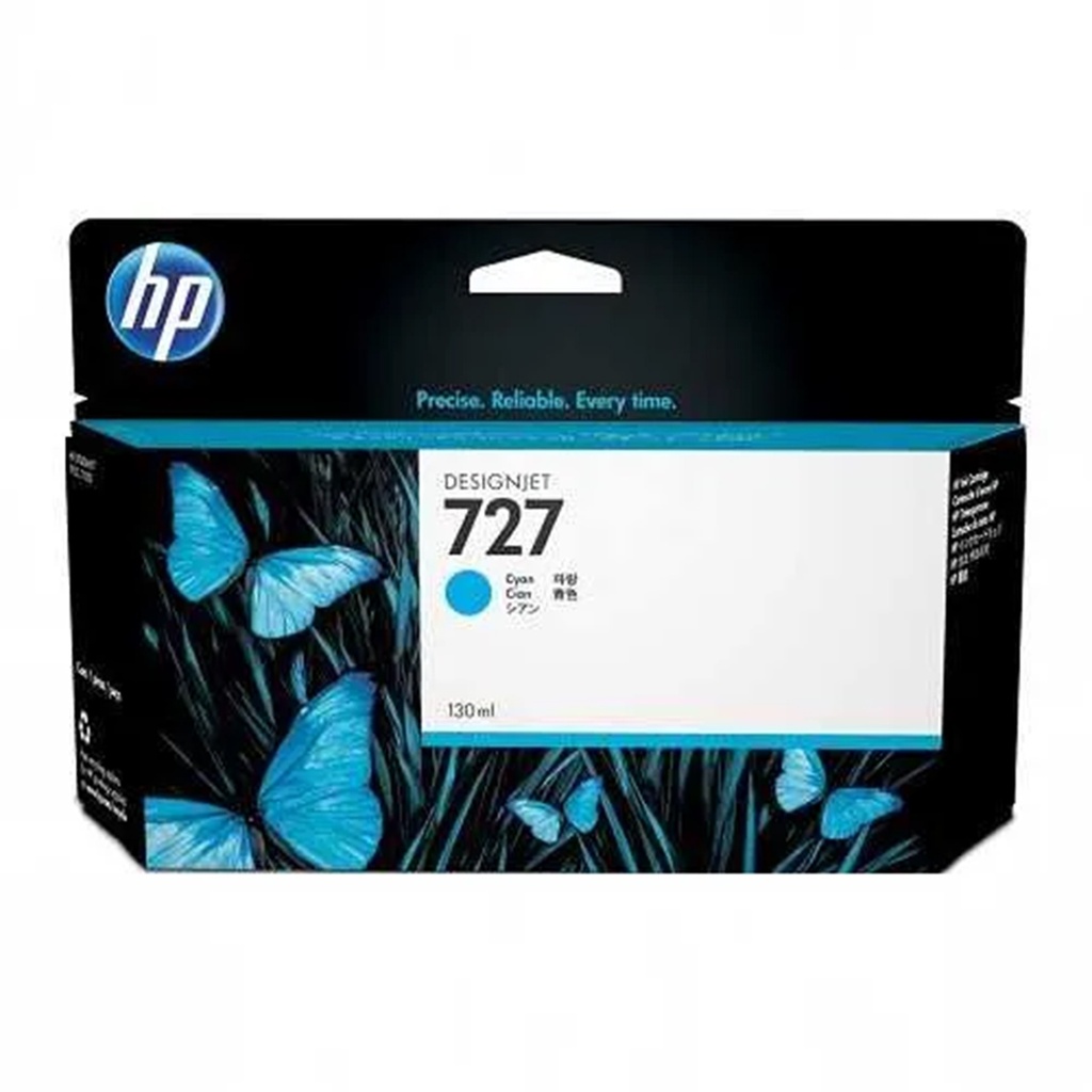HP CYAN DESIGN JET INK CARTRIDGE 130ML