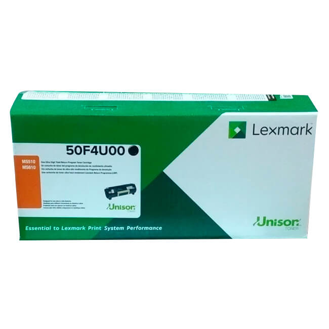 LEXMARK - Cartucho de Tóner MS510/MS610 Negro