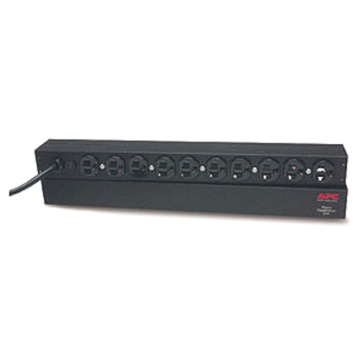 [AP9562] APC RACK PDU, BASIC, 1U, 15A, 120V, (10)5-15