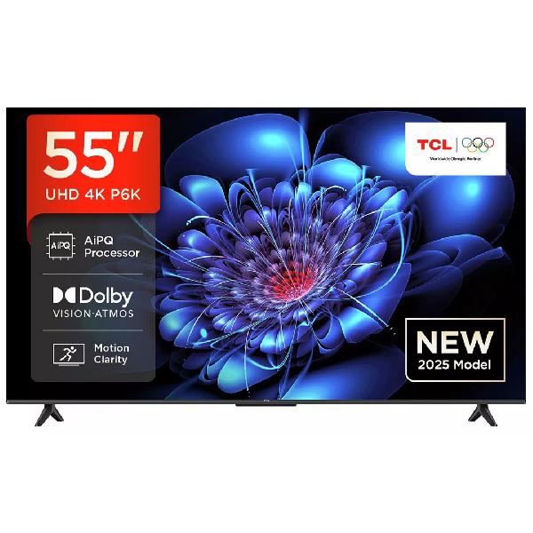 TCL TELEVISOR GOOGLE TV 4K 55P6K CBU