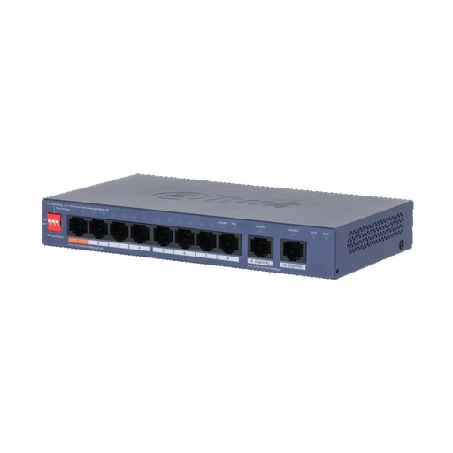 [DH-CS4010-8GT-60] DAHUA 10-Port Cloud Managed Desktop Switch with 8-Port