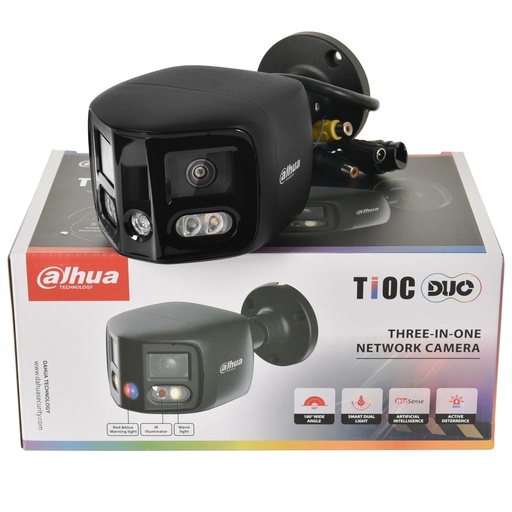 [PFW3849S-A180-AS-PV] DAHUA Cámara IP Bullet WizSense 2x4MP