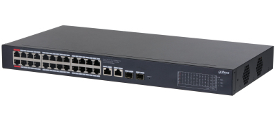 DAHUA Conmutador Gigabit de sobremesa gestionado por nube de 28 puerto
