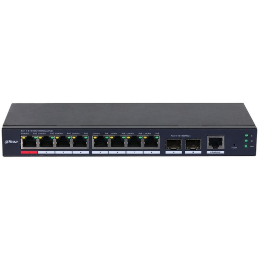 [DH-CS4210-8GT-110] DAHUA switch PoE Gigabit administrable