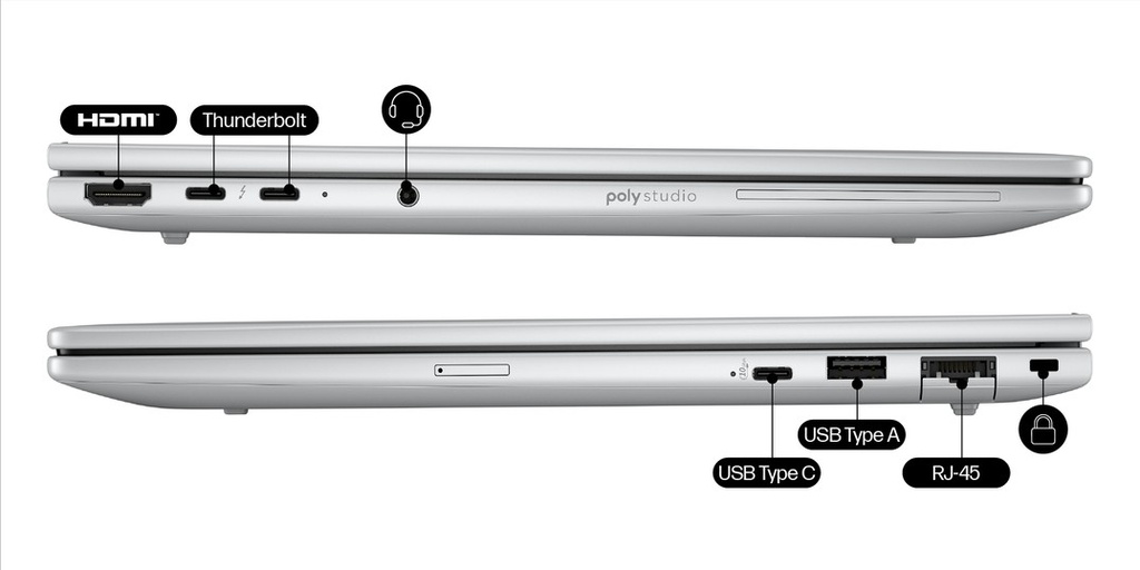 HP EliteBook G1i - Notebook - 14" - Intel Core Ultra 7 256V / 4.8 GHz - 16 GB - DDR5 SDRAM - 512 GB - Intel Arc Graphics