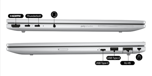 [D6UF9AT#ABM] HP EliteBook G1i - Notebook - 14" - Intel Core Ultra 7 256V / 4.8 GHz - 16 GB - DDR5 SDRAM - 512 GB - Intel Arc Graphics
