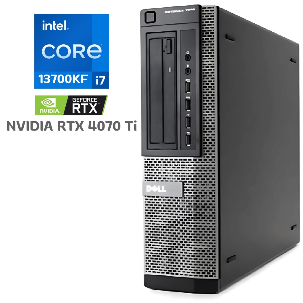 Dell - Desktop - Intel Core i7 I7-13700KF - NVIDIA RTX 4070 Ti - Windows 11 Home