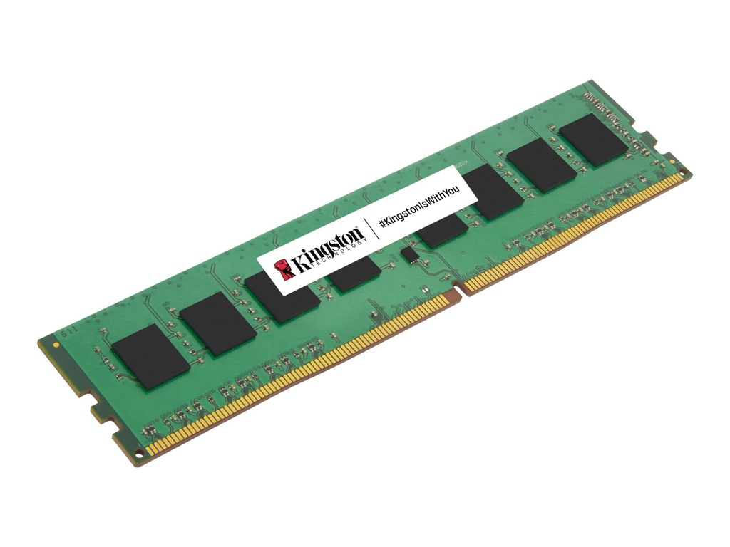 Kingston ValueRAM - DDR4 - módulo - 8 GB - DIMM de 288 contactos - 3200 MT/s / PC4-25600 - CL22 - 1.2 V