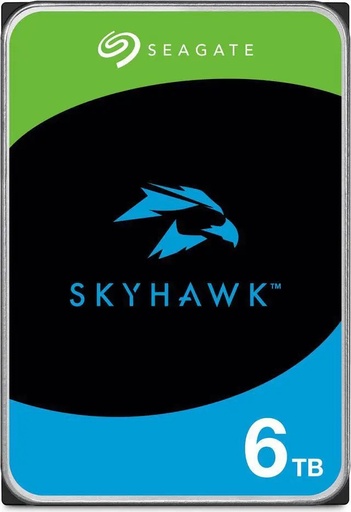 [ST6000VX009] Seagate SkyHawk - Hard drive - Internal hard drive - 6 TB - 3.5"