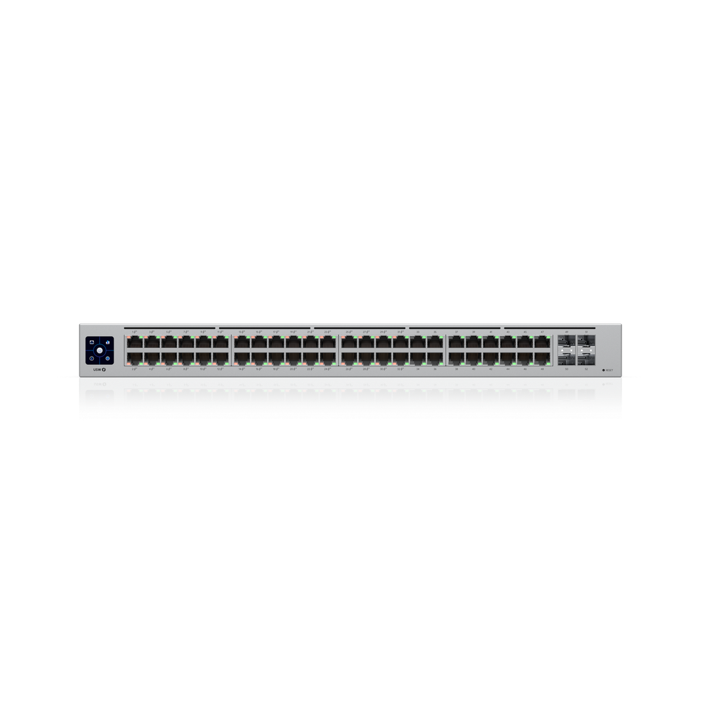 Ubiquiti UniFi Switch USW-48 - Conmutador - Gestionado - 48 x 10/100/1000 + 4 x Gigabit SFP