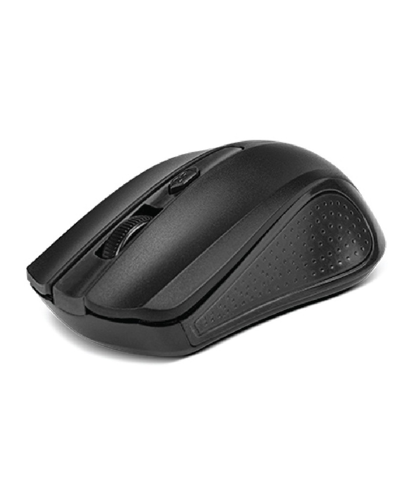 Xtech - Mouse - 2.4 GHz - Wireless - All black - 1600 dpi XTM-310BK