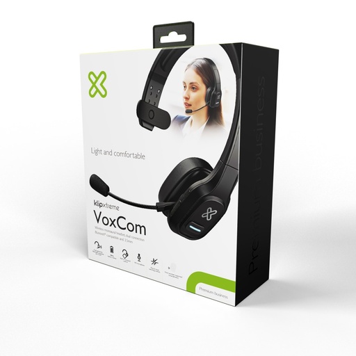 [KCH-750] Klip Xtreme - KCH-750 - Headset - Para Conference / Para Home audio - Wireless - Dual Conn. - Mono