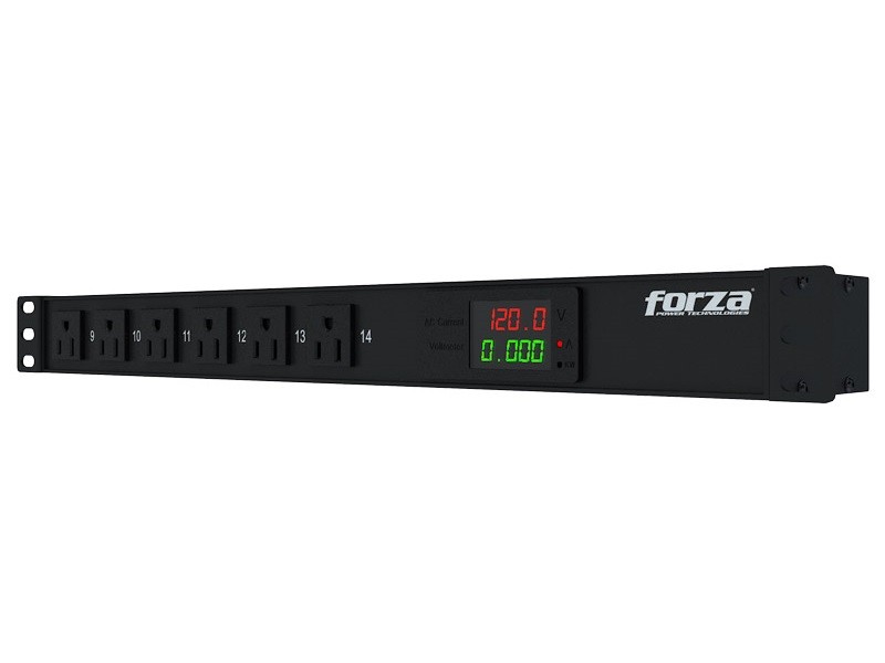 [FPD-1411M1U] Forza - Power distribution unit - Rack-mountable - AC 100/120 V - 14 Tomas de Corriente