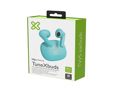 Klip Xtreme - KTE-007AQ - True wireless earphones - Para Home audio / Para Portable electronics / Para Tablet / Para Cel