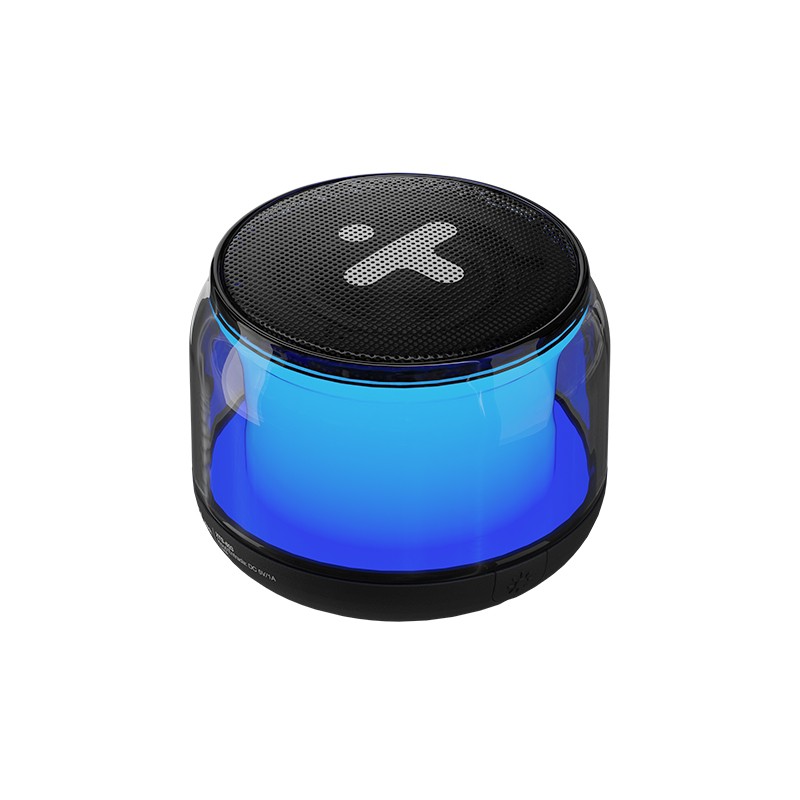 Xtech - Speaker - Black with LED Lights - Halen BT 3W TWS XTS-603