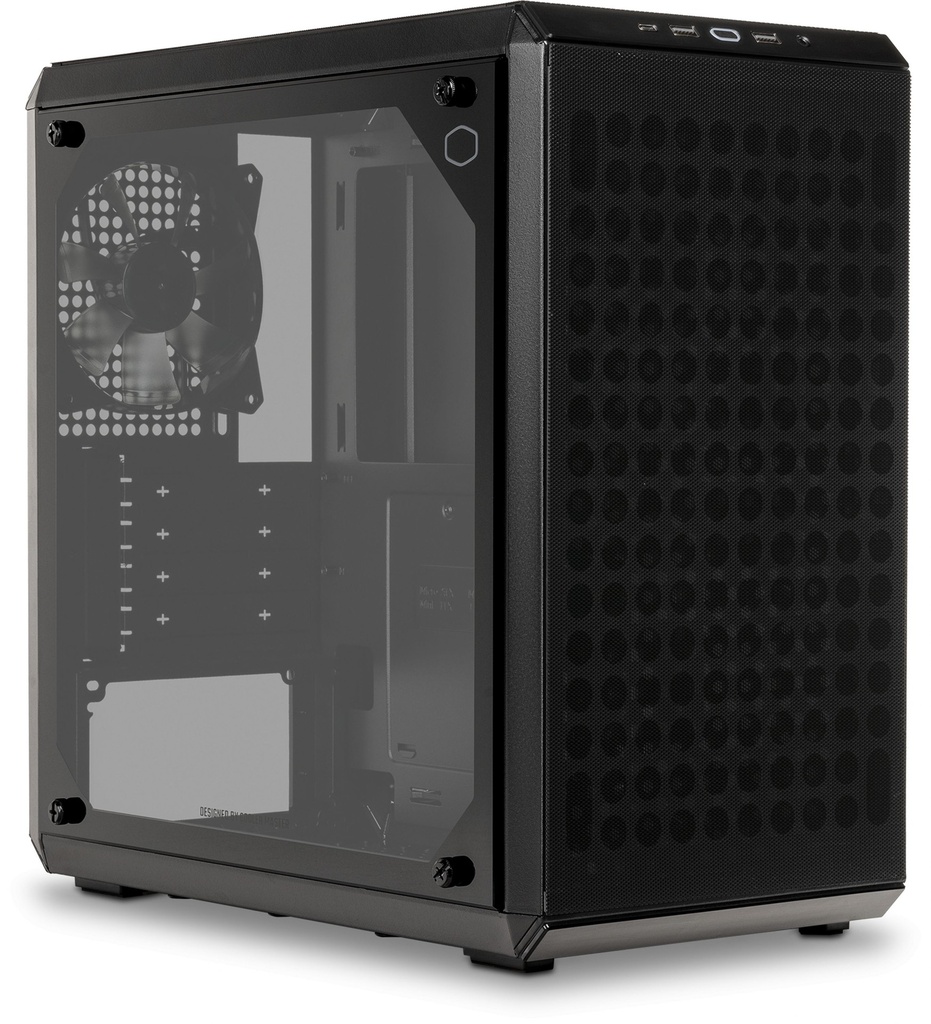 [Q300LV2-WGNN-S00] CASE COOLER MASTER MICRO-ATX Q300L V2 ARGB WHITE 1X120MM REAR