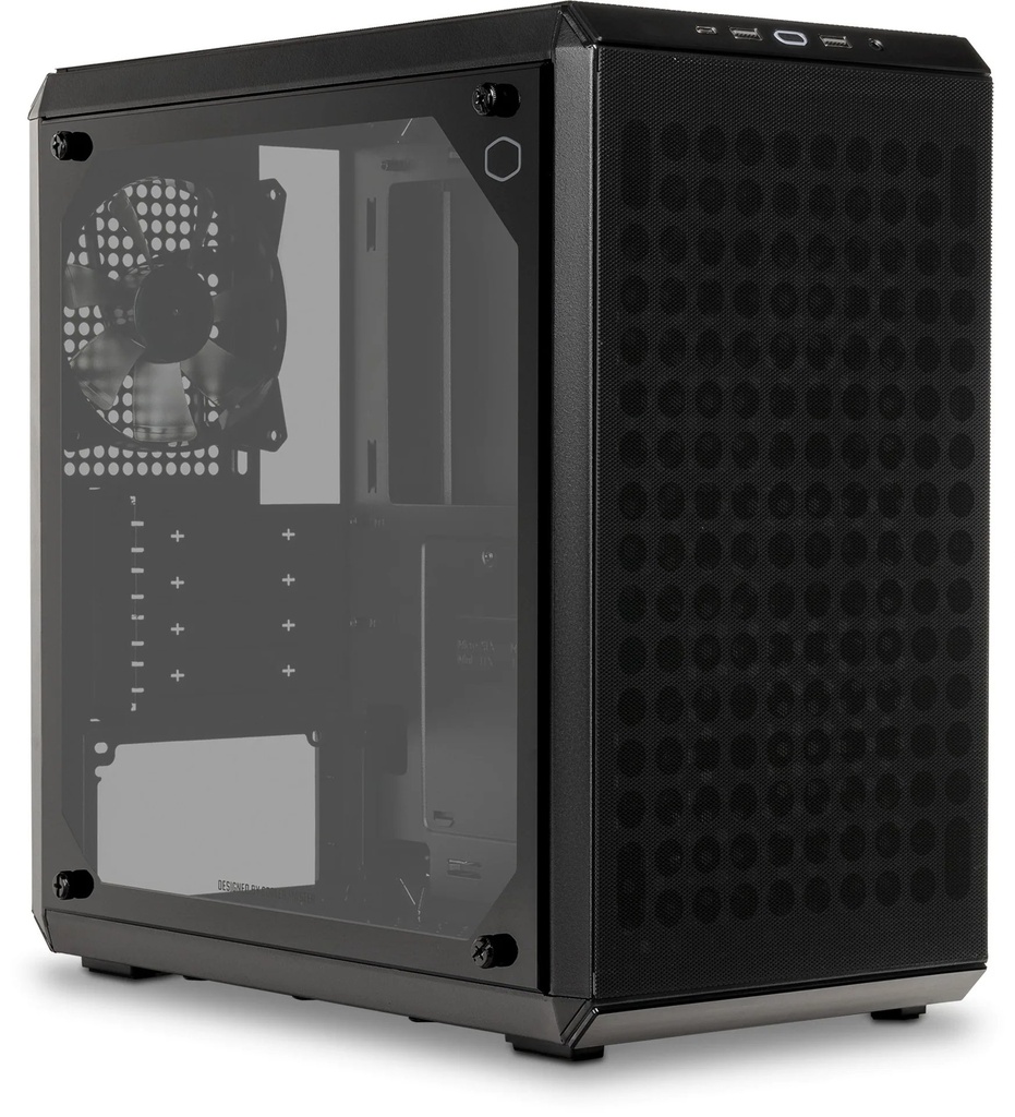 CASE COOLER MASTER MICRO-ATX Q300L V2 ARGB WHITE 1X120MM REAR