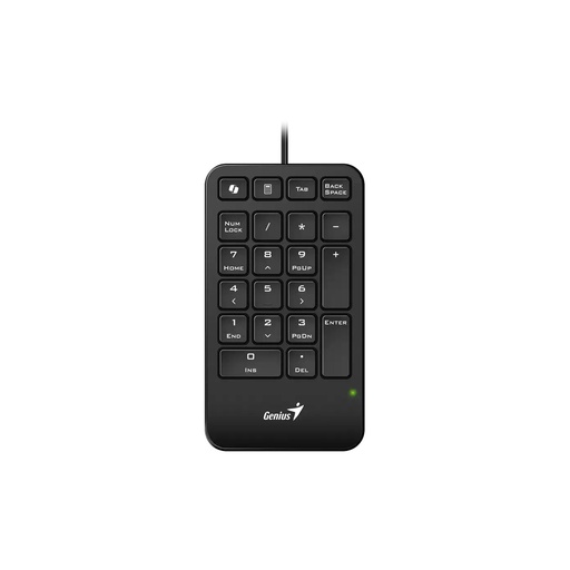 [31300019401] TECLADO/GENIUS NUMERICO NUMPAD 125 USB TIPO C /NEGRO /COPILOT /WIN Y MAC