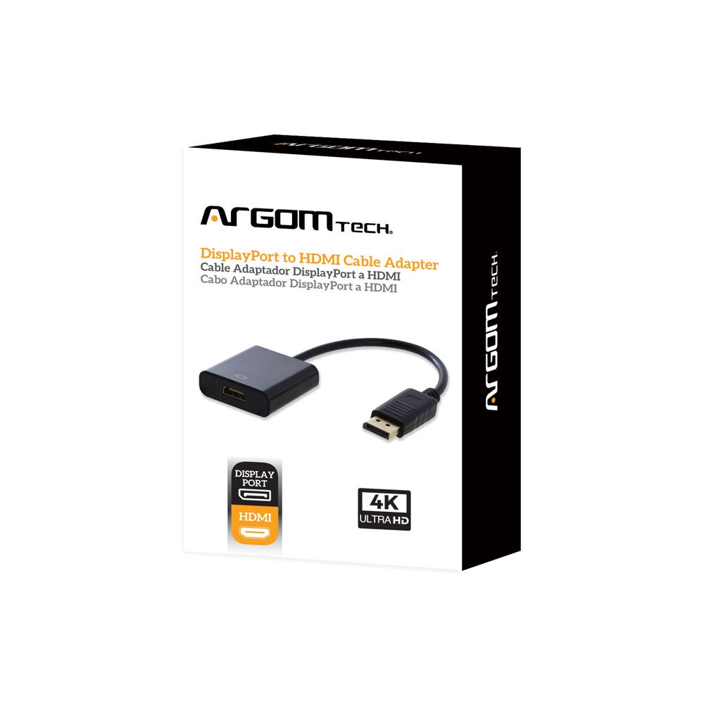 ADAPTADOR ARGOM DISPLAY PORT TO HDMI 15CM