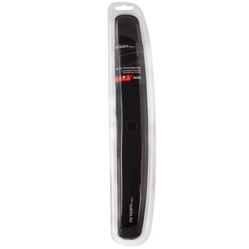 [SUMARGARGAC1242] ALMOHADILLA REPOSA-MUNECAS ARGOM DE GEL 360 NEGRO