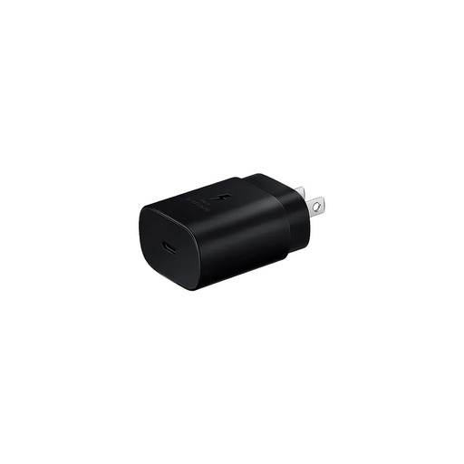[ACCSAMGPPTU021S] CARGADOR DE PARED SAMSUNG TA-800 CARGA RAPIDA 25W USB-C NEGRO