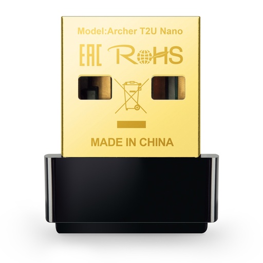 [TS-000107] ADAPTADOR INALAMBRICO USB NANO BANDA DUAL AC600 ARCHER T2U NANO