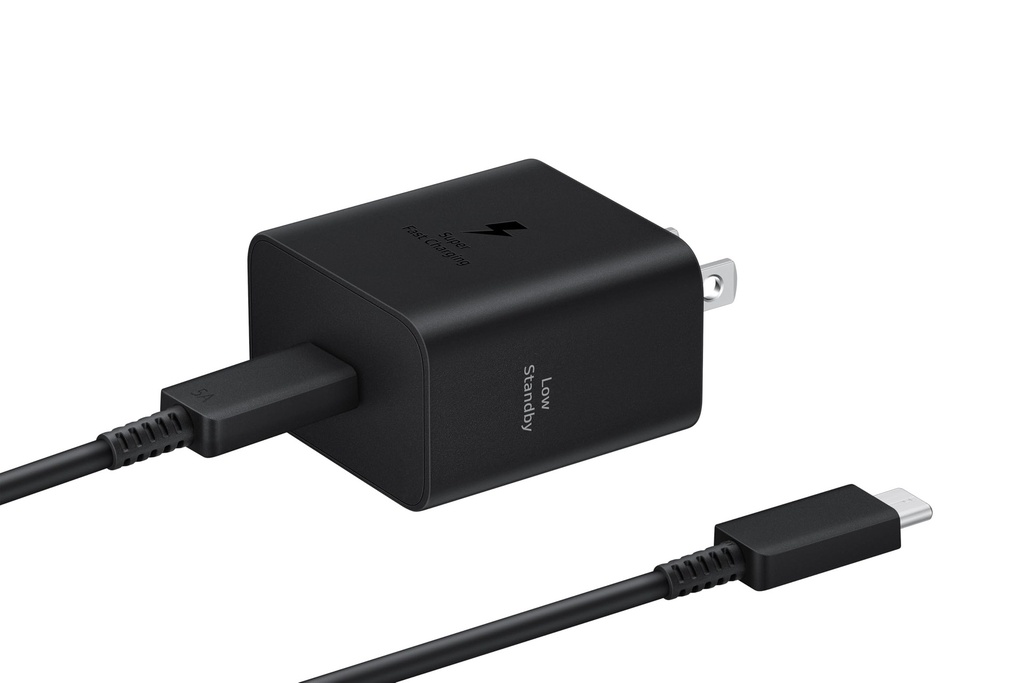 CARGADOR DE PARED SAMSUNG EP-T4511XBE 45W USB-C NEGRO-CABLE