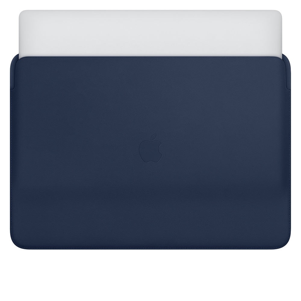 SLEEVE APPLE LEATHER FOR 16INCH MACBOOK PRO MIDNIGHT BLUE