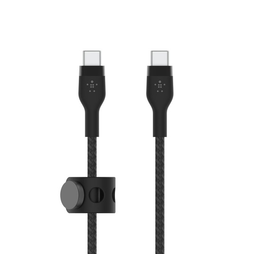 [CAB011bt3MBK] Belkin BOOST CHARGE - Cable USB - 24 pin USB-C (M) a 24 pin USB-C (M) - 3 m - negro