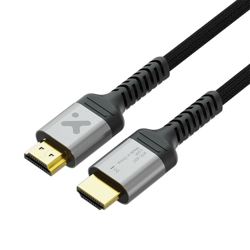 [XTC-637] Xtech - HDMI cable - Component video / audio - HDMI male - 6ft 8K V2.1 XTC-637